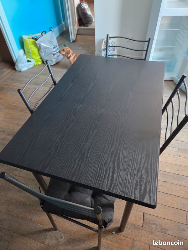 A vendre meuble cuisine formica et table + chaise (image 2)