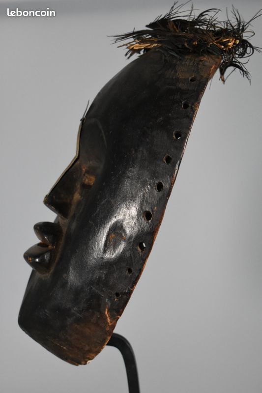Ancien masque Dan authentique (art africain) (image 2)