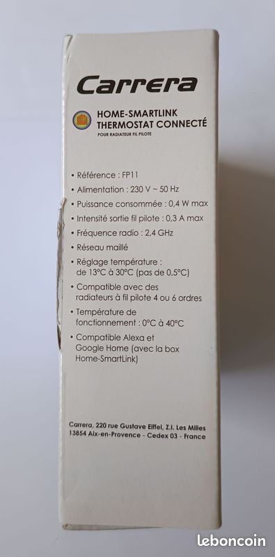 2 Thermostats connectés avec Box domotique Carrera (image 6)