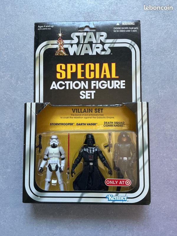 STAR WARS Lot de 2 figurines Dark Vador et Stormtrooper STAR WARS Lot de 2 figurines Dark Vador et Stormtrooper