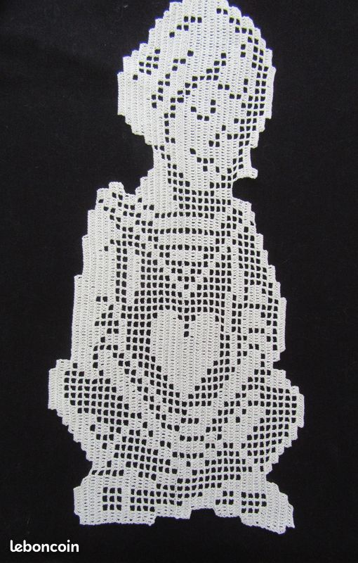 BRISE BISE CROCHET ARTISANAT FRANCAIS CREATION S RAISONNIER PETITS COEURS