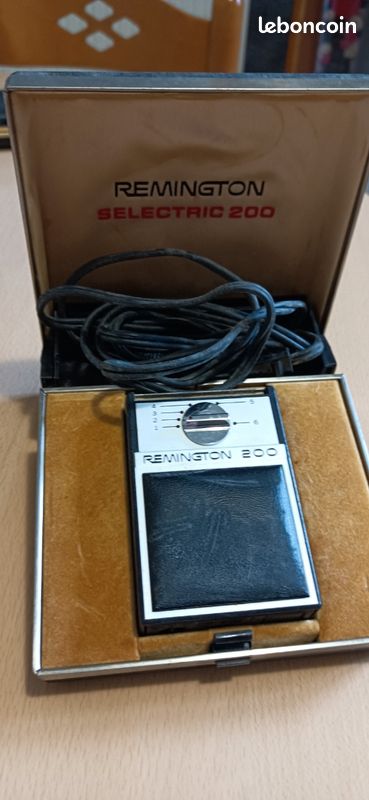 Rasoir électrique Remington 21 Vintage Des Années 60 - État Bon, Pour Homme, Filaire