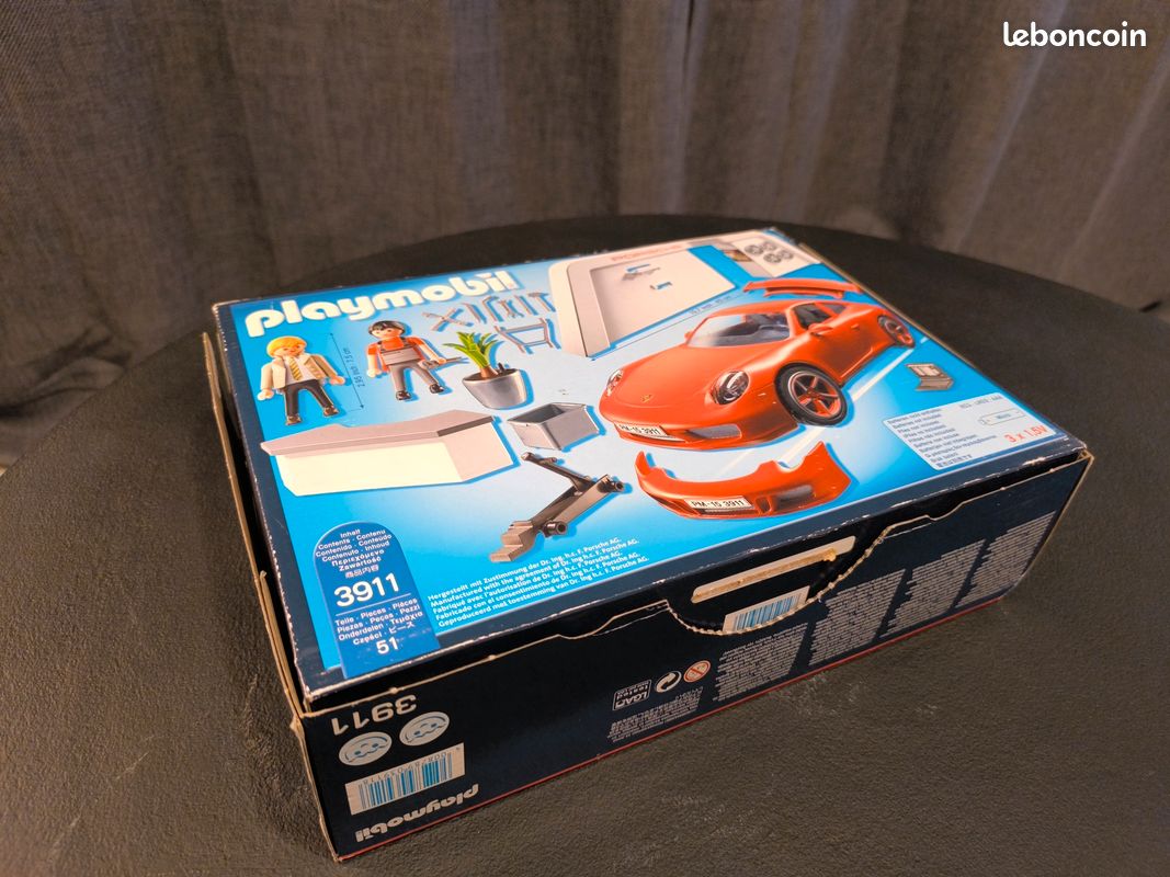 Lot Playmobil - Garage Porsche Unique - Boîtes 3911, 5991, 9225, 4875, 70202