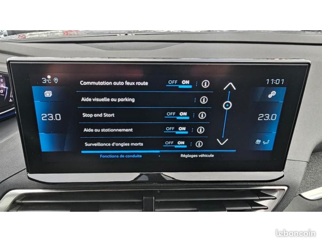 Peugeot 3008 Allure Pack 1.5 BlueHDi 130cv EAT8+Pack City2+Hayon motorise+Siege AV Chauffant (image 12)