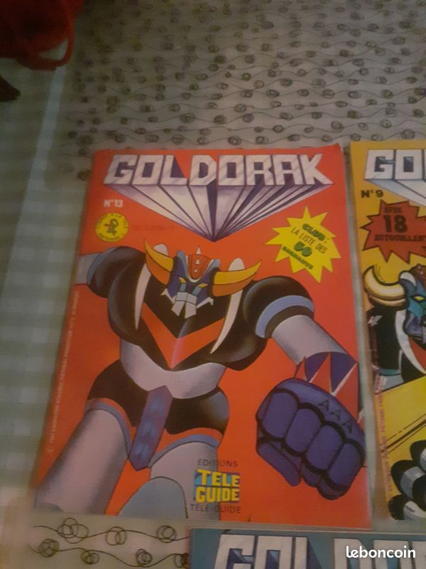 Goldorak - Editions Télé-Guide - Bi-mensuel  Avec 18 Autocollants  N 06 P Image 470702 Grande