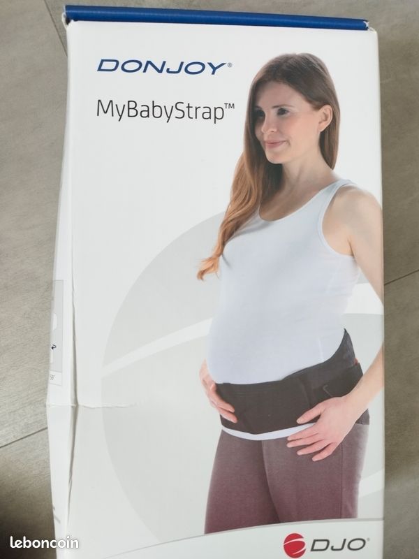 Ceinture lombaire de maternité 
Taille ajustable, s'adapte à toutes les étapes de la grossesse 
Baleines dorsales pour soutenir la zone lombaire 
Bande amovible de soutien abdominal.
Achetée 49,9 (image 1)