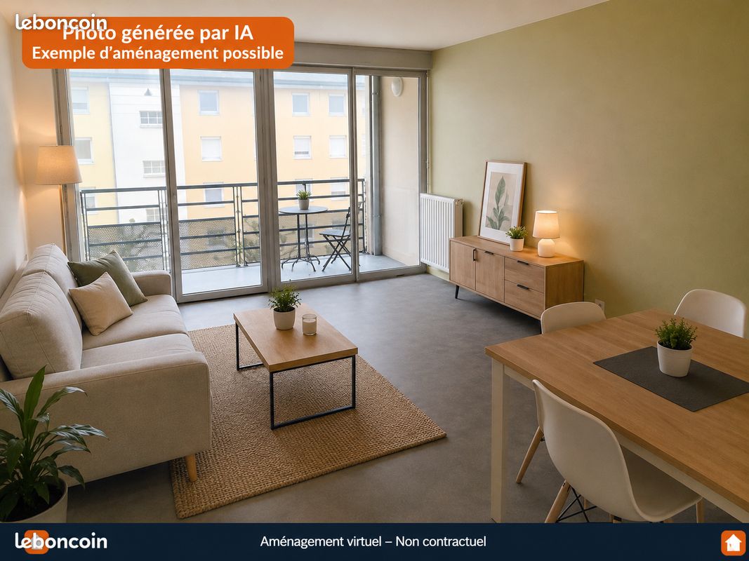 Appartement 3 pièces 68 m² · à Saint-Laurent-sur-Saône · 68 m² · 639 €/mois