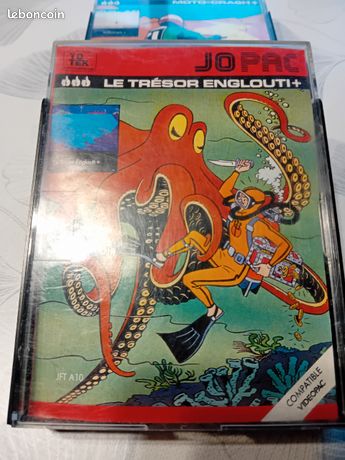 Jeu Videopac Demon Attack Jopac - Boîte Et Livret Repro JXT C07 - Occasion