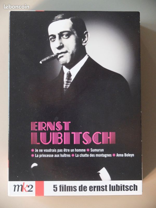 DVD Ernst Lubitsch Coffret rare, Je ne voudrais pas être un homme, La Princesse aux huîtres, Sumurun, Anna Boleyn, La Chatte des montagnes (image 1)