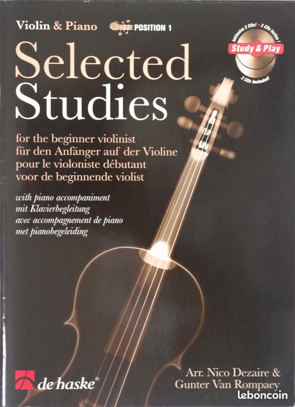 Selected Studies Vol 1 pour Violon (image 1)