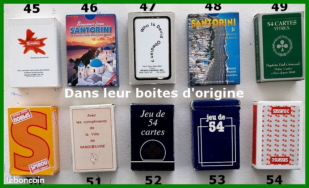 Cartes à jouer à collectionner (image 5)