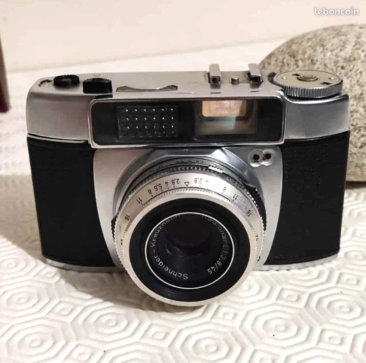 Appareil Photo Adox Pronto-LK Avec Schneider Radionar 45mm F/2,8 – étui