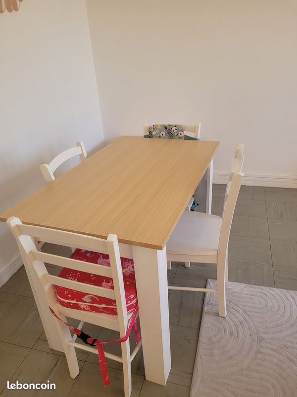 Table + chaises (image 1)