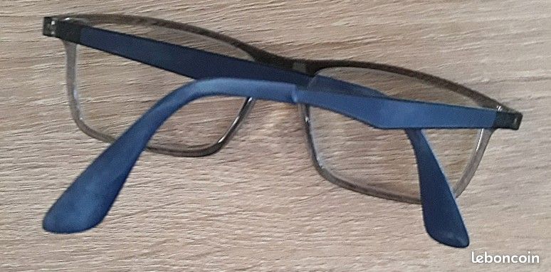 Monture lunettes vue homme - bleu -RAY BAN avec étui (image 2)