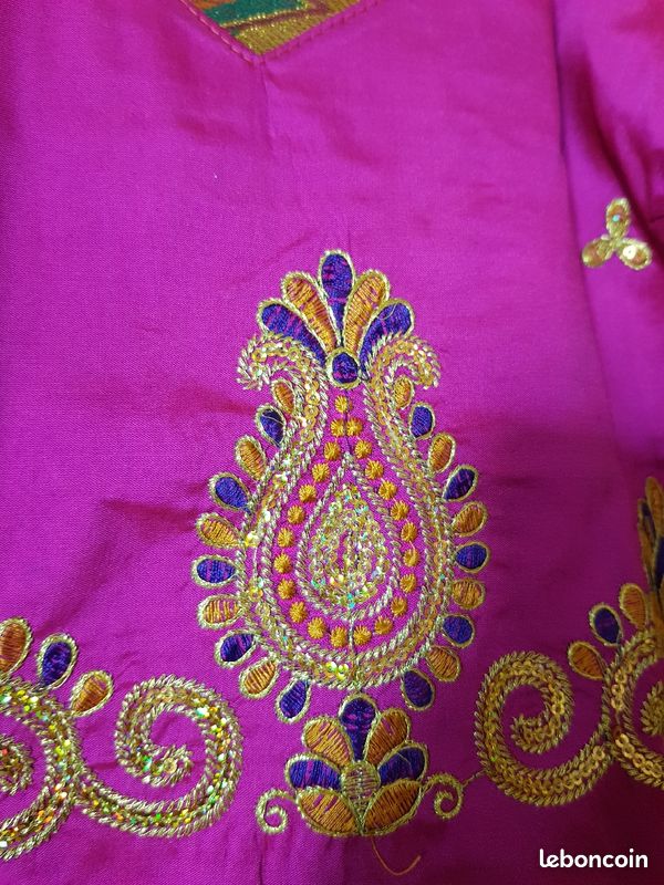 Ensemble tenue indienne enfant (image 2)