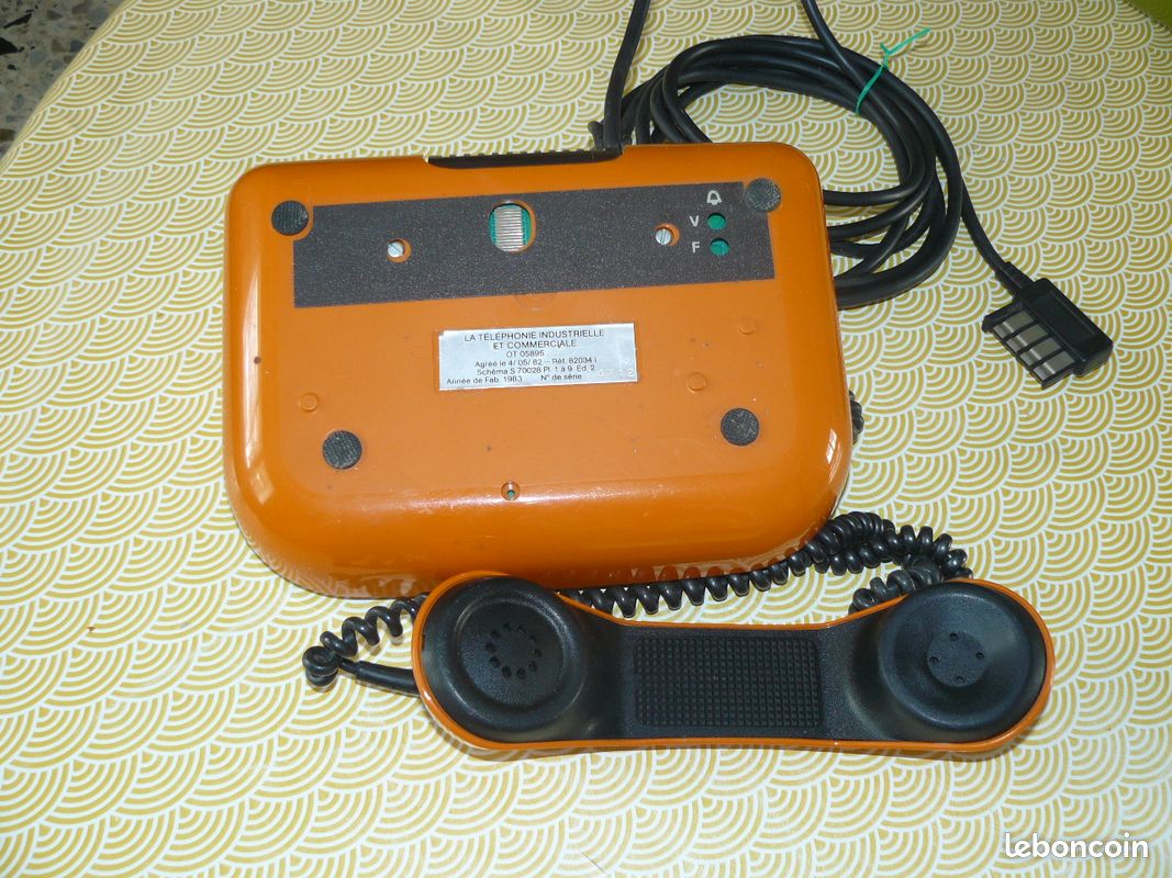Téléphon sans fil orang pur iconic - PURICONICORANG - alcatl au millur prix