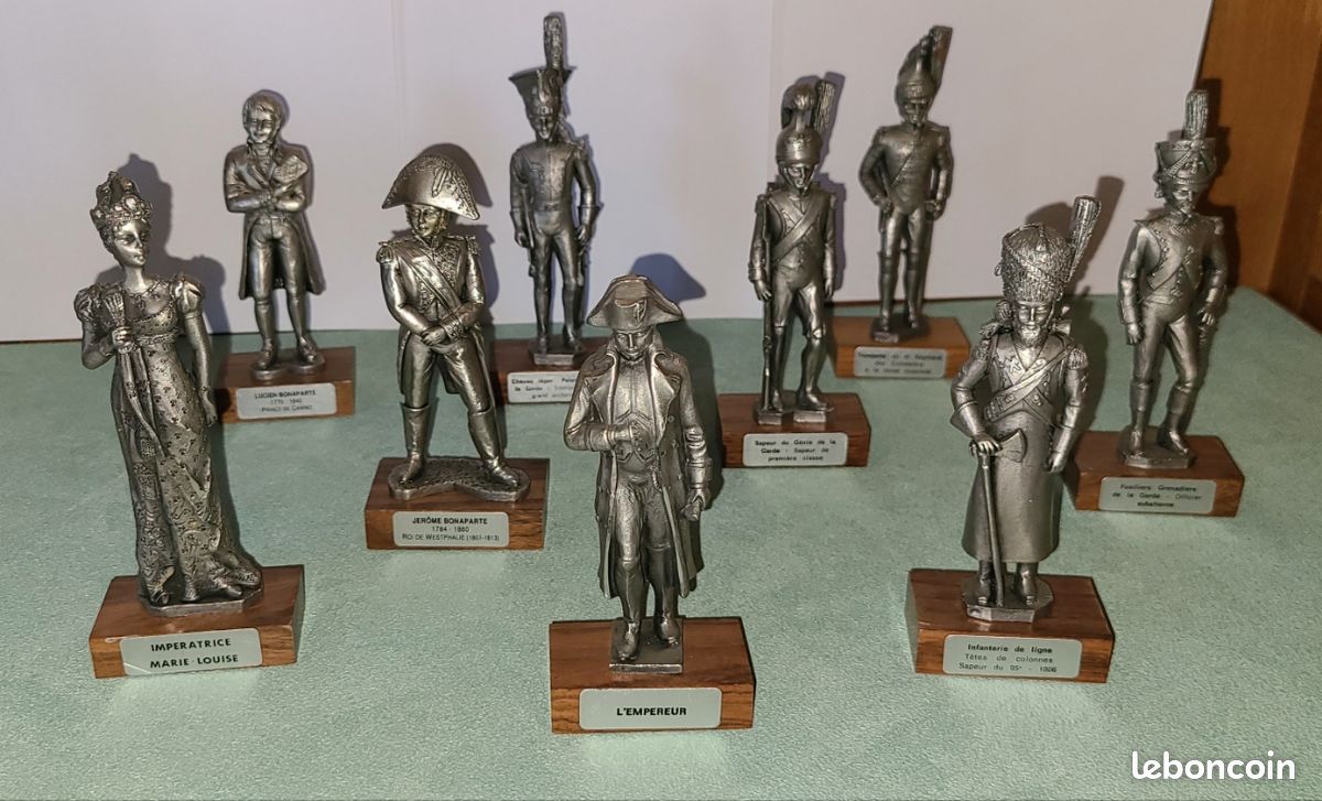 Étains du prince Pièce de 8 Gribeauval complète • EUR 140,00
