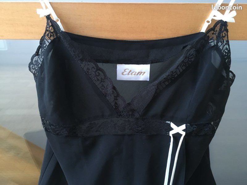 Nuisette Taille M Etam - Couleur Crème - Composition Polyester/Élasthanne - Occasion Très Bon État