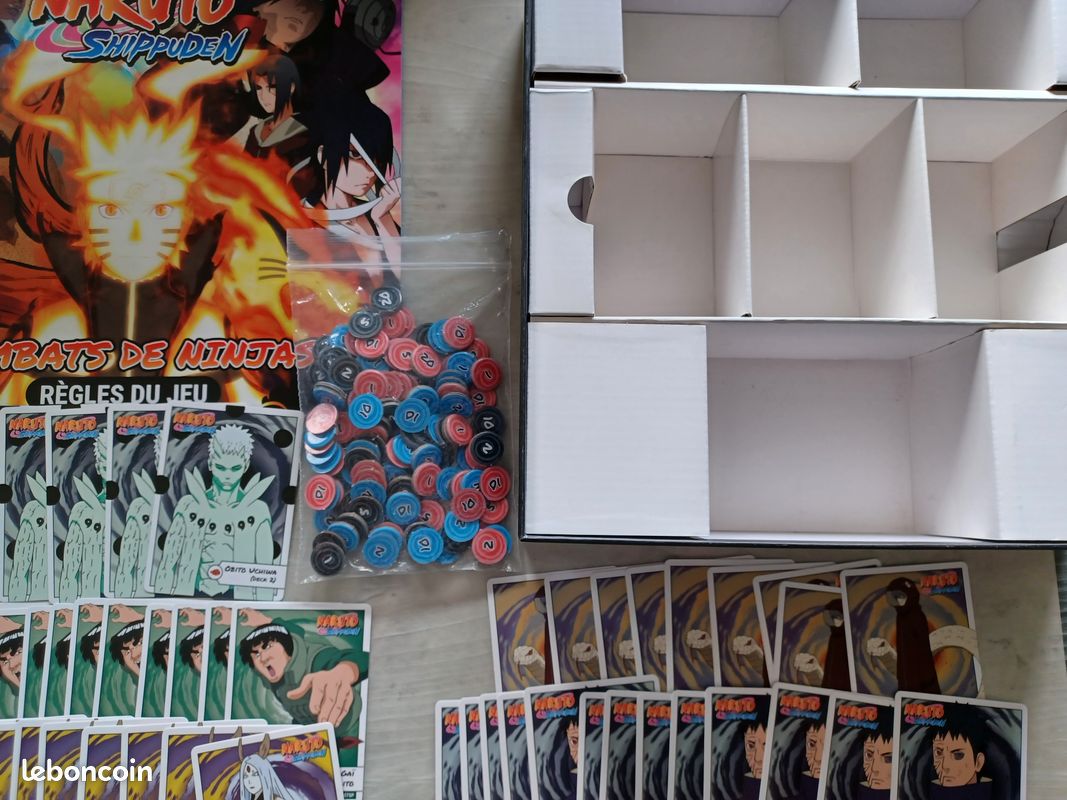 TOPI GAMES | Naruto Entraînement de Ninjas | Jeu de Société de Stratégie | Jeu de Cartes pour Enfant Dès 7 Ans + | 2 à 8 Joueurs | 20 Min | Licence