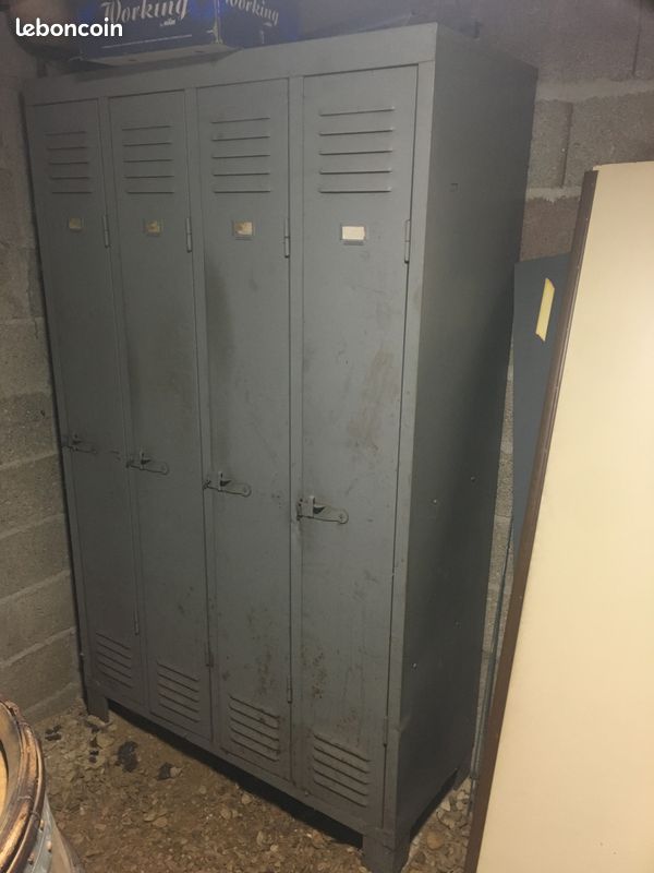 Armoire métallique vintage (image 1)