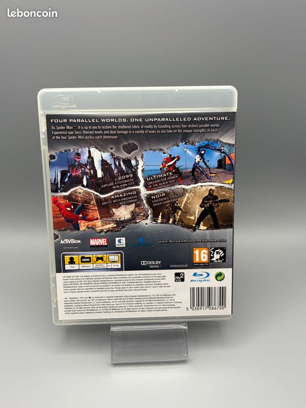 Jeux Vidéo Spider-Man Aux Frontières du Temps PlayStation 3 (PS3) d'occasion