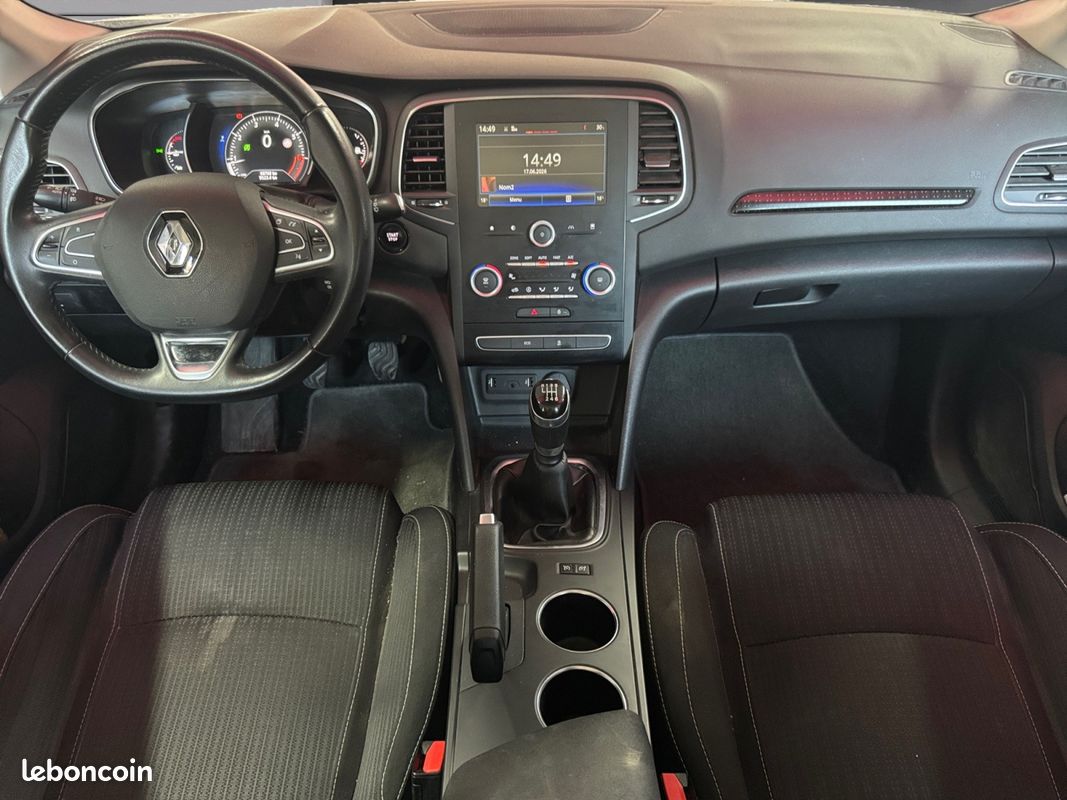 RENAULT MEGANE IV BERLINE TCE 130 INTENS 5p Radar De Recul Clim Auto Bi-Zone full entretien Garantie 12 Mois (image 2)