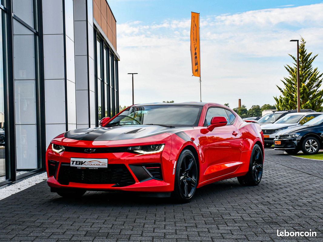 Chevrolet Camaro 6.2 V8 453 CH SS HUD HIFI BOSE CAMERA ECHAPP A CLAPET — PRODUIT EXCEPTIONNEL MALUS PAYÉ SEUELEMENT 24 000 KM (image 1)
