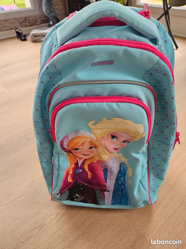 Vends sac à dos, bagage Anna et Elsa (image 1)