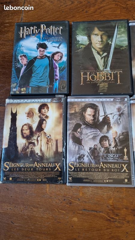 Lot dvd harry potter et seigneur des agneaux (image 2)