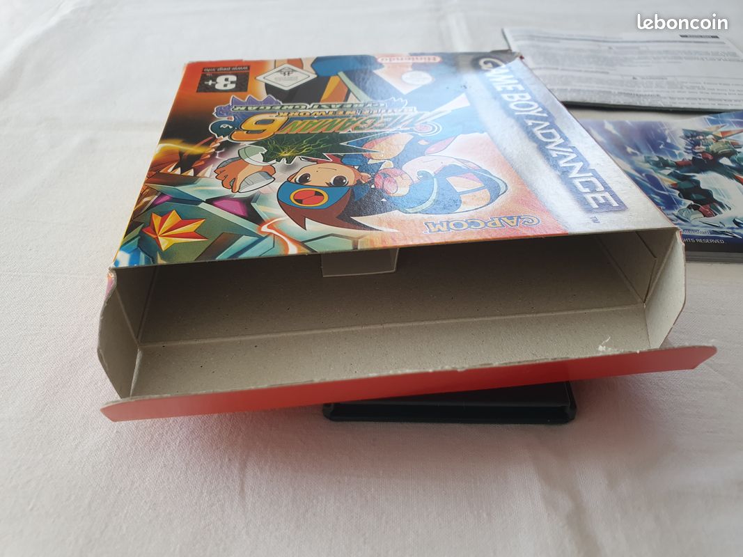 Megaman 6 battle network cybeast gregar nintendo gameboy advance en boite (image 4)