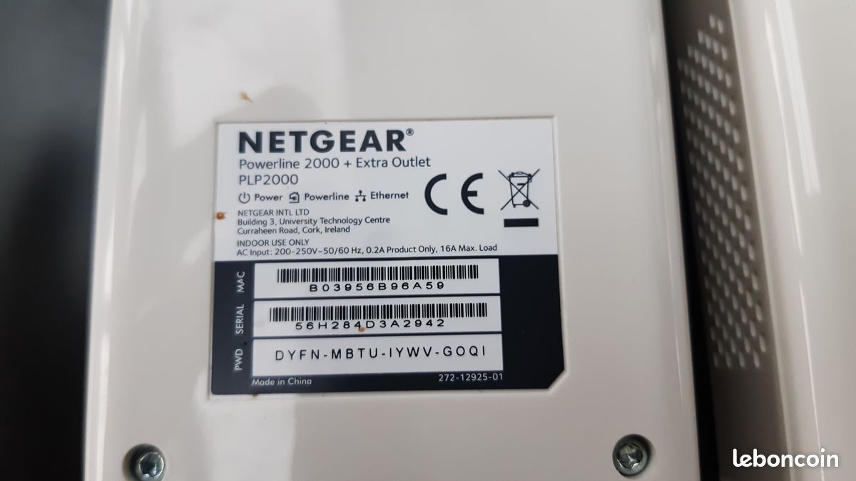Kit CPL Netgear PLP2000 (image 2)