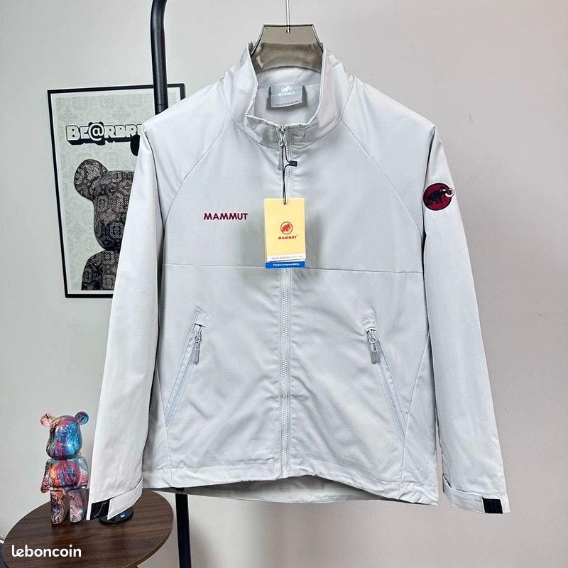 MAMMUT Goblin Midlay veste blanche taille L (image 1)
