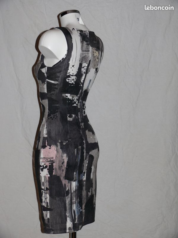 (#R07) Robe mi longue 38 (image 4)