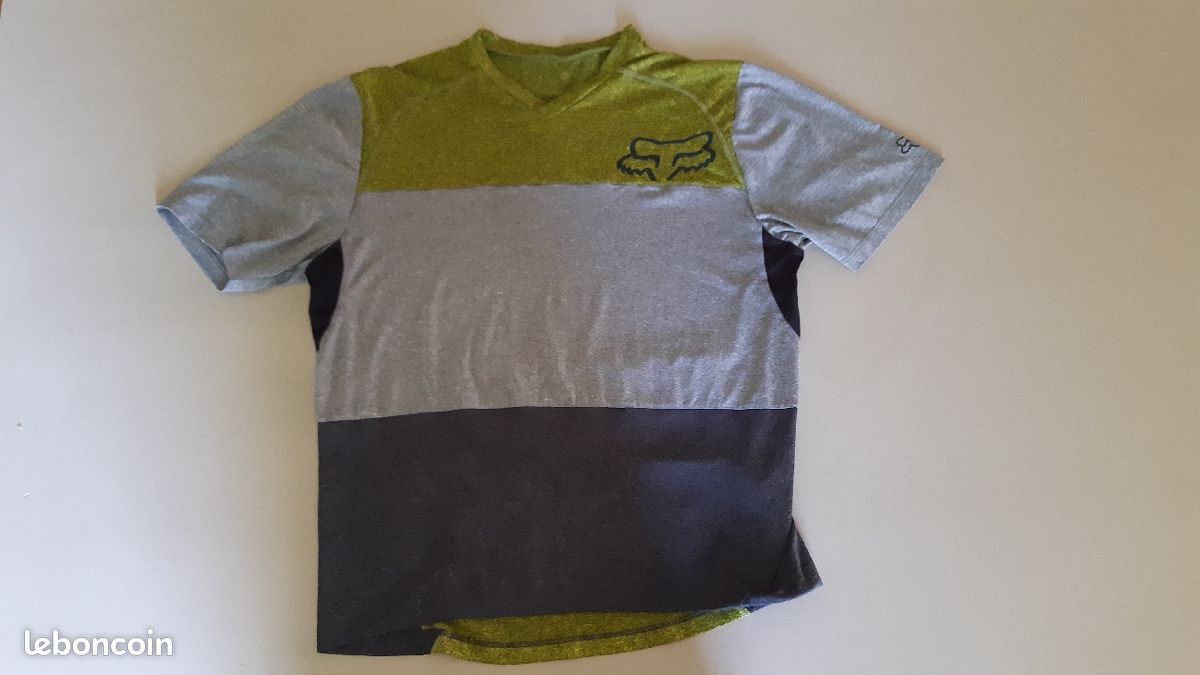 Maillot VTT FOX manche courte taille S Équipements vélos
