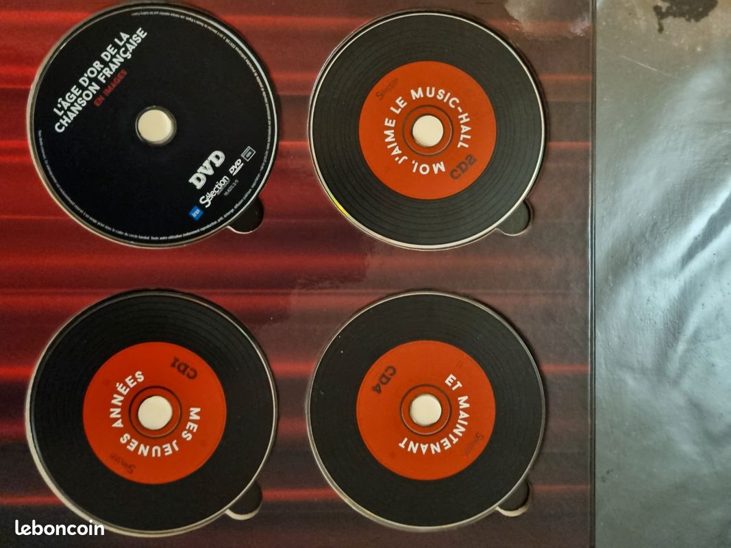 Coffret 3 cd & 1 dvd l'âge d'or de la chanson française (image 3)