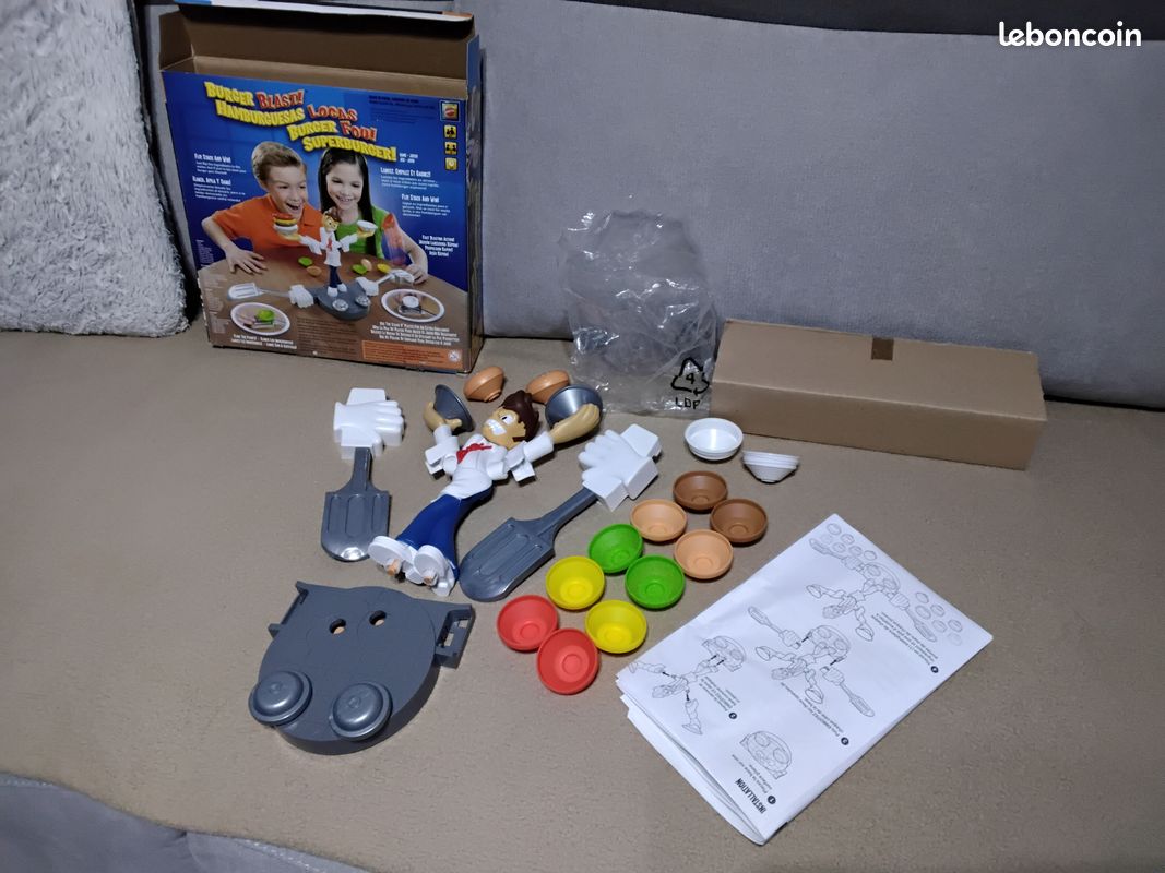 Jeu superBurger Mattel 5ans+ très bon état (image 3)