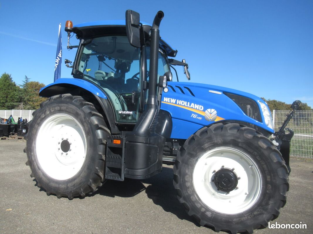 New Holland T6.145 DYNAMIC COMMAND+GUID - Tracteurs