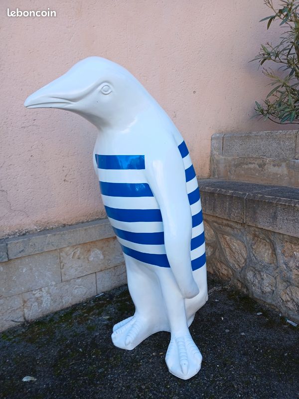 Figurine à Suspendre Ours Polaire Et Pingouin En Résine - Décoration Neuve, Générique