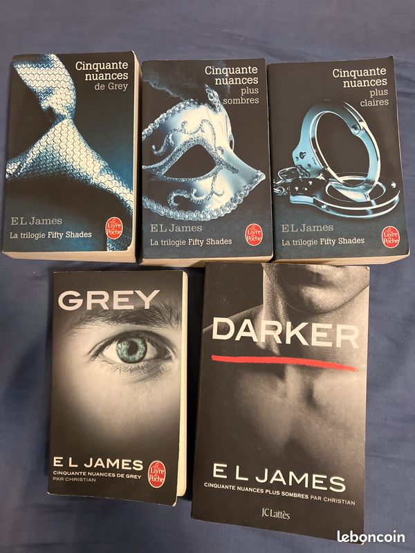 Lot 5 livres 50 nuances de greys (image 1)