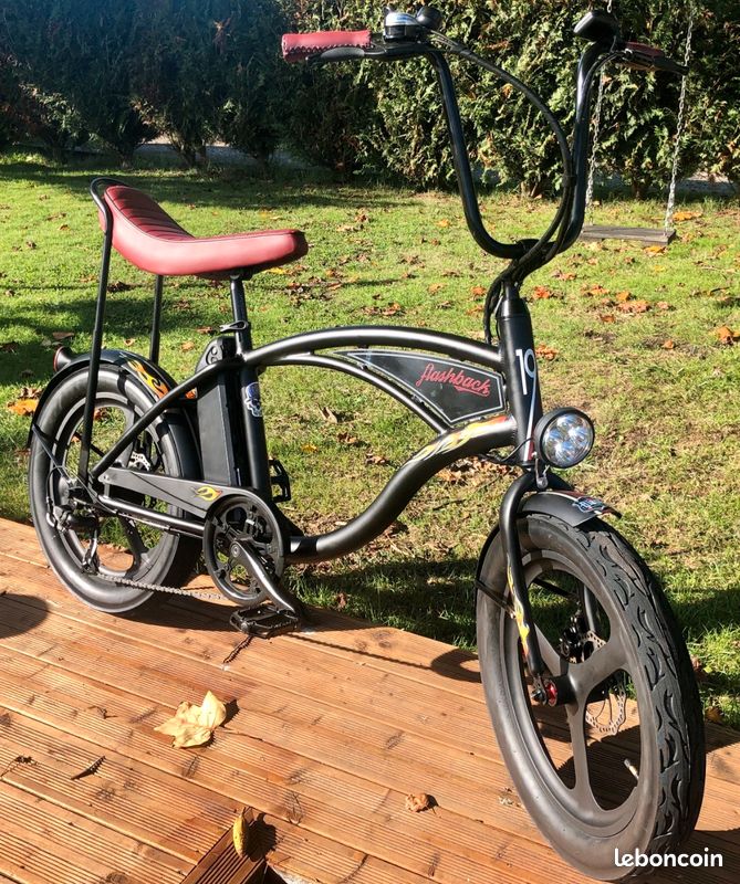 Vélo Électrique Cruiser Michael Blast "Flashback" – État Neuf (39 km ) (image 3)