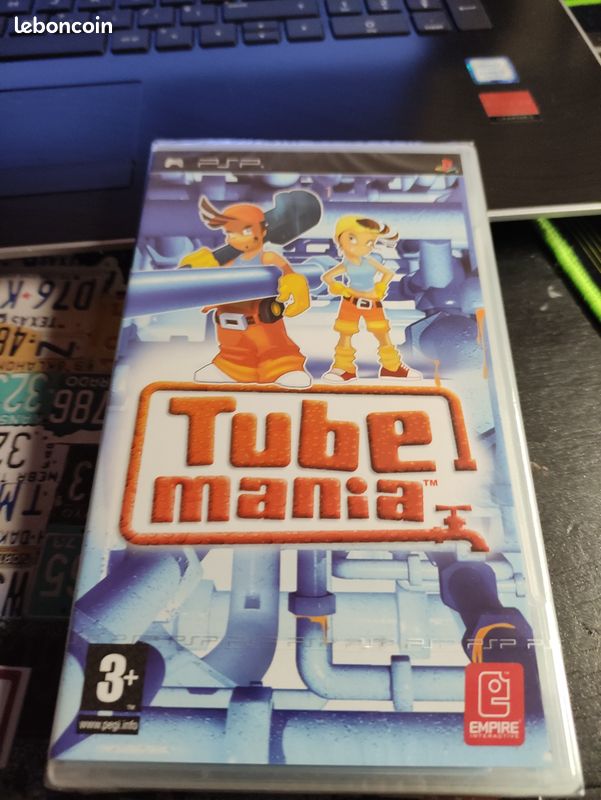 Tube Mania Sur Sony PSP - Neuf Sous Blister - Version Française - PEGI 3