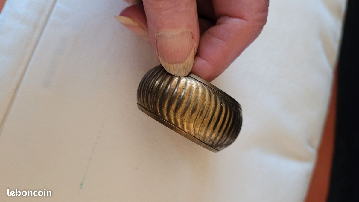 Rond serviette fabriqué en Inde (image 1)