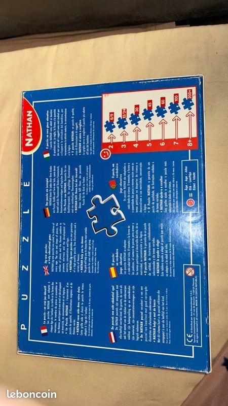Puzzle « Europe » Nathan (image 3)