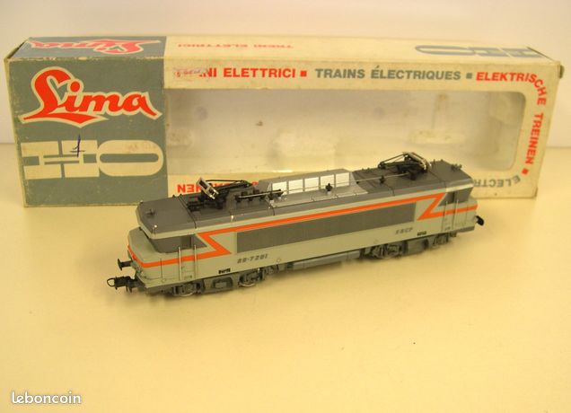 Lima - Locomotive électrique 7201 SNCF échelle HO (CC) - Occasion Bon état