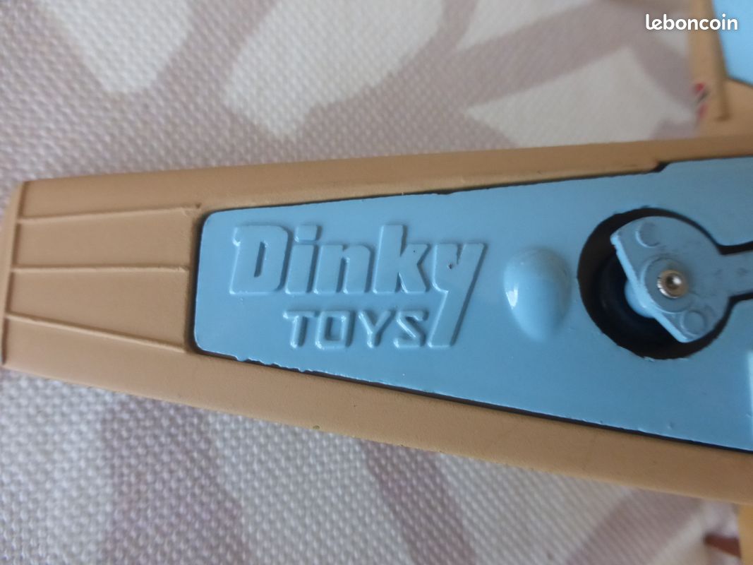 Ancien Dinky Toys Messerschmitt BF 109 Avion Réf. 726 – Collection Jouet Vintage Boîte Incluse