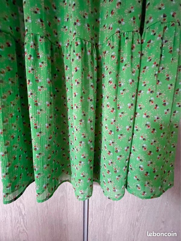 Jupe Longue In April 1986 - Imprimé Floral - Taille M - 90cm - Coton - Neuve Avec étiquette