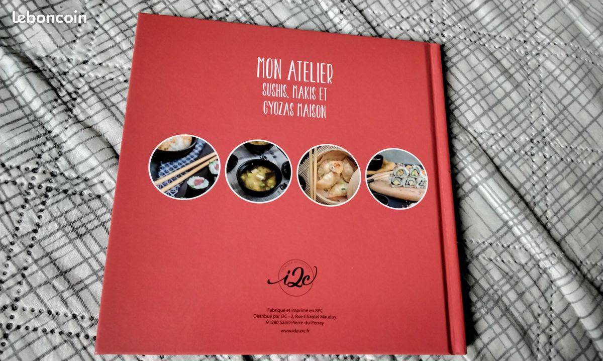 Livre de recettes sushis, makis, gyozas (image 2)