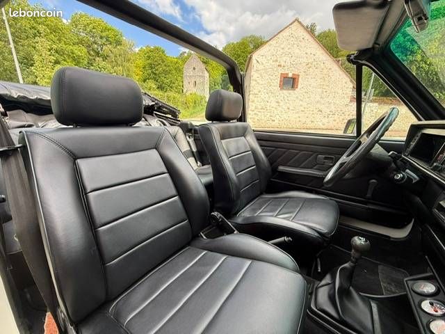Volkswagen golf 1.6 gli cabriolet karmann entierement restauree 1981 (image 14)