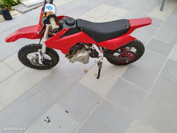 Pocket Cross enfants 50cc Vert  Smallmx - Dirt bike, Pit bike, Quads,  Minimoto