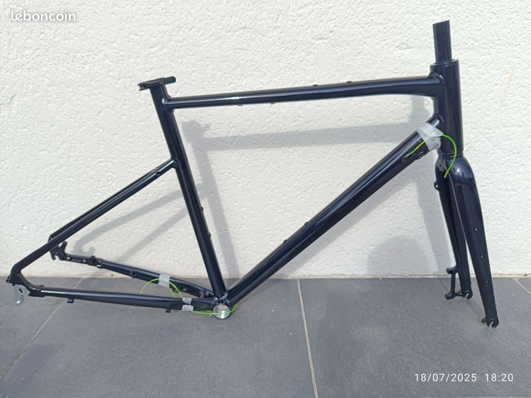 Titane Cadre Alu Ou Carbone Route Cadre Gravel Acier Ou Alu Cadre